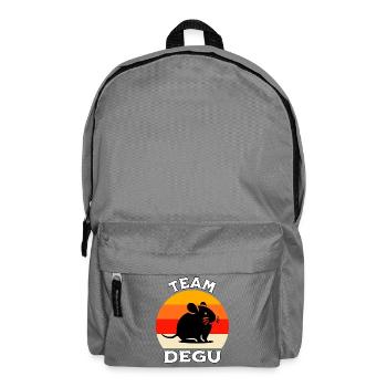 Team Degu - Rucksack - Mittelgrau - Vorne