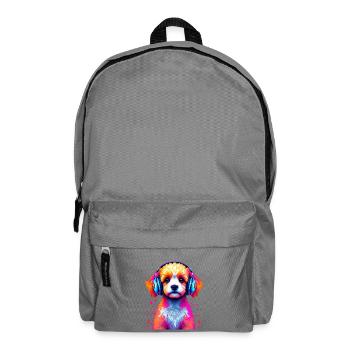 Casque Caniche - Sac à dos - gris éléphant - Devant