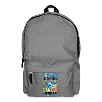 Cruising Together Cancun 2027 - Backpack - elephant grey - Front