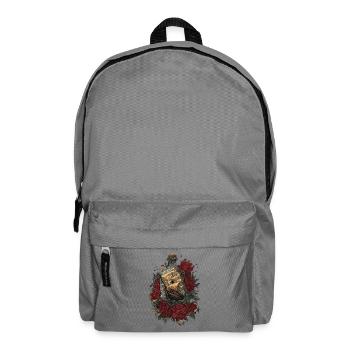 Ship in Bottle - Roses and Freedom - Backpack - elephant grey - Front