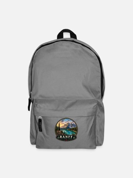 Banff Nationalpark Urlaub Camping Wandern Natur - Rucksack - Mittelgrau