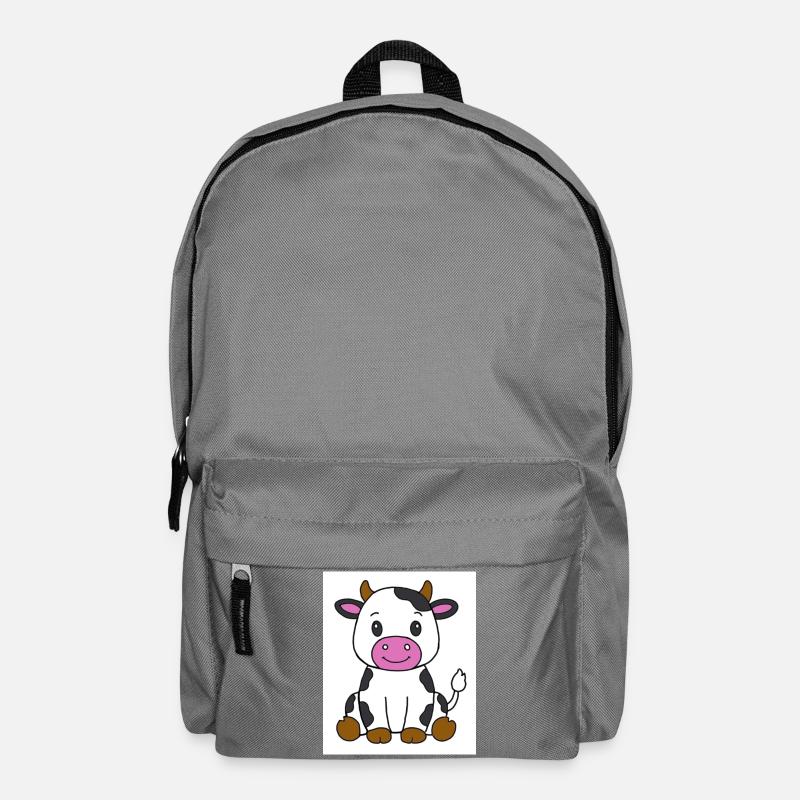 Vache - Sac à dos - gris éléphant