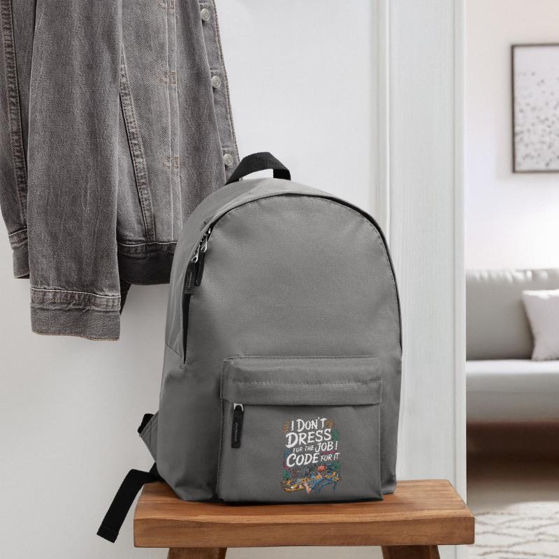 Remote Developer I Don't Dress Remote Tech Worker Backpack