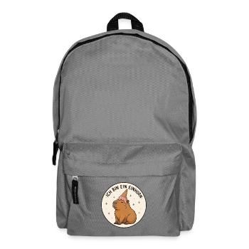 Capybara Einhorn - Rucksack - Mittelgrau - Vorne