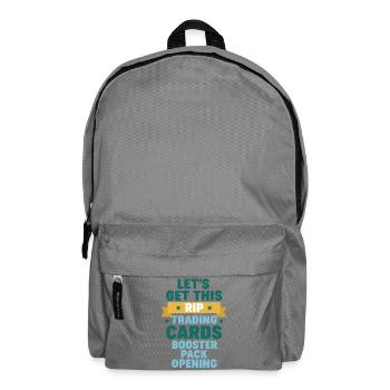 LASS UNS DIESEN RIP Trading Cards Booster Pack holen - Rucksack - Mittelgrau - Vorne