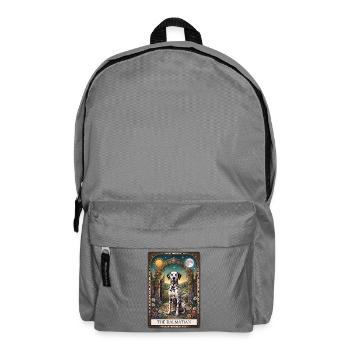 Dalmatiner im Sonnenmond - Rucksack - Mittelgrau - Vorne