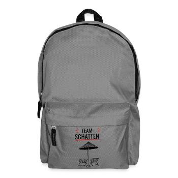 Zu Heiß Für Sonne - Rucksack - Mittelgrau - Vorne