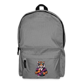 Été de la bande dessinée Tiger - Sac à dos - gris éléphant - Devant