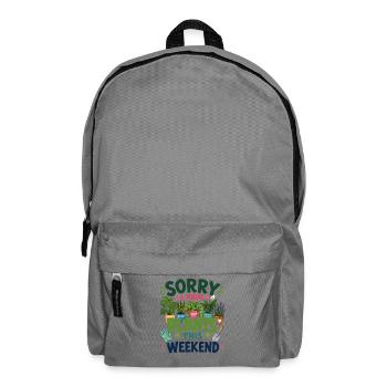 Sorry for planting this weekend - Backpack - elephant grey - Front