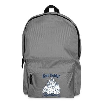 Bouldering Bold Bolder Boulderer - Backpack - elephant grey - Front