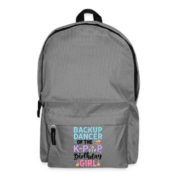 Favorite Aunt of The K-Pop Birthday Girl - Backpack - elephant grey - Front