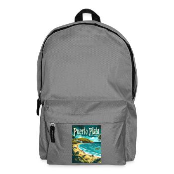 Puerto Plata Strandparadies Tropische Küste - Rucksack - Mittelgrau - Vorne