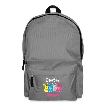 Easter Squad Bunnies - Backpack - elephant grey - Front