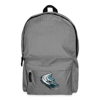 Elegant Motorboat Wave Adventure Lust - Backpack - elephant grey - Front