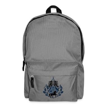 Triglav slawisches Wappen - Rucksack - Mittelgrau - Vorne