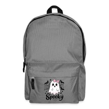 Spooky Ghost Halloween - Rucksack - Mittelgrau - Vorne