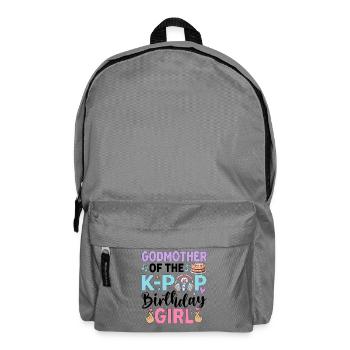 Godmother of The K-Pop Birthday Girl - Backpack - elephant grey - Front