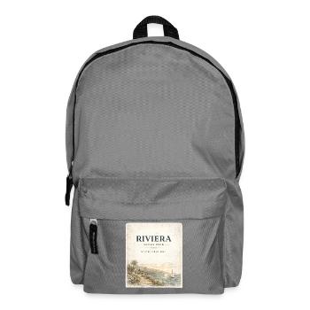 Riviera Social Club Monte Carlo 1962 Vintage - Backpack - elephant grey - Front