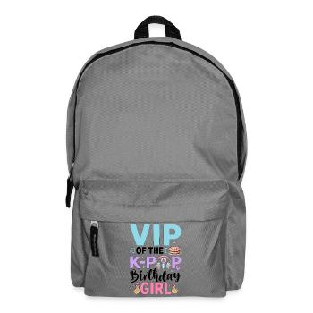 VIP Of The K-Pop Birthday Girl - Backpack - elephant grey - Front