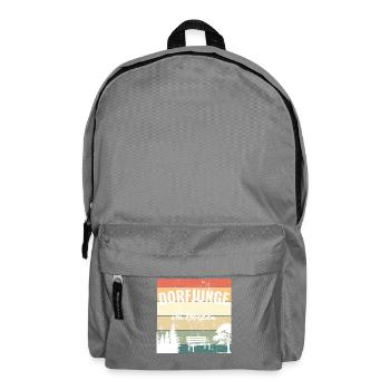 Dorfjunge im Herzen Vintage Heimat - Rucksack - Mittelgrau - Vorne