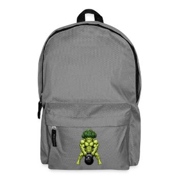 Broccoli Strength Athlete Fitness Bodybuilding - Sac à dos - gris éléphant - Devant