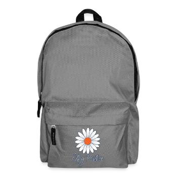 Daisy Flower stay positive Gänseblume sei positiv - Rucksack - Mittelgrau - Vorne