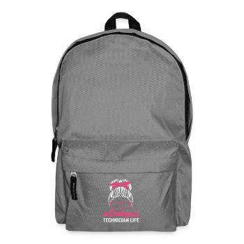 Technicien en dialyse - Sac à dos - gris éléphant - Devant