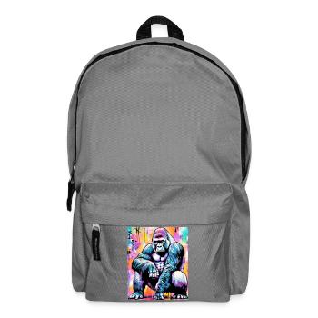 gorilla - Backpack - elephant grey - Front
