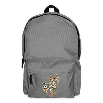 Halloween, football, maman - Sac à dos - gris éléphant - Devant