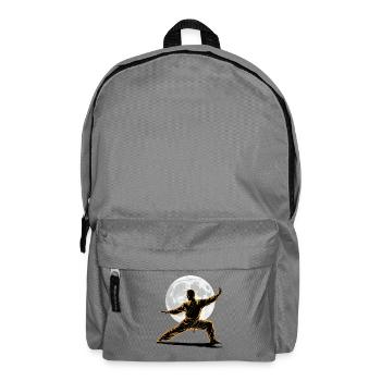 Tai Chi Zen Meditation – Chi Qigong Training - Backpack - elephant grey - Front
