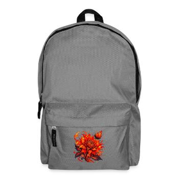Rose de Flamme Fleur de Feu - Sac à dos - gris éléphant - Devant