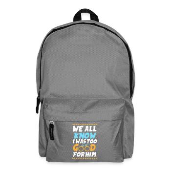 Divorce - Backpack - elephant grey - Front