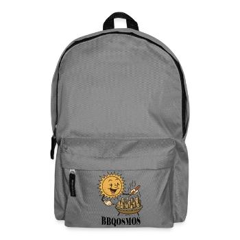 Sun, chef, griller and city - Backpack - elephant grey - Front