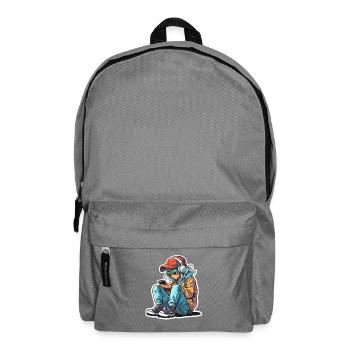 Gamer Graphics - Backpack - elephant grey - Front
