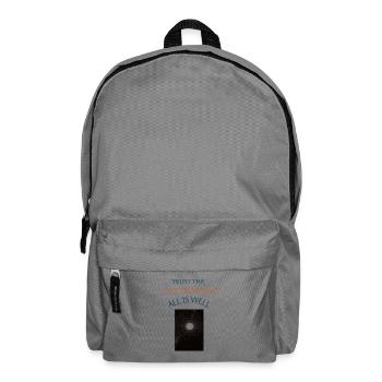Faites confiance au gouvernement, tout va bien - Sac à dos - gris éléphant - Devant