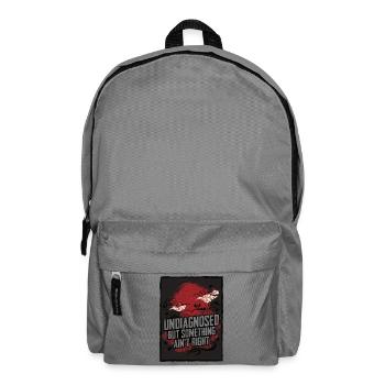 Ce n’est pas diagnostiqué, mais quelque chose ne va pas - Sac à dos - gris éléphant - Devant