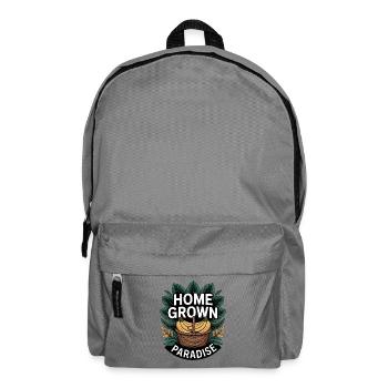 Home Grown Paradise Tropical Garden - Backpack - elephant grey - Front