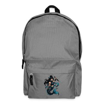 Meeresninja Mermaid  - Rucksack - Mittelgrau - Vorne