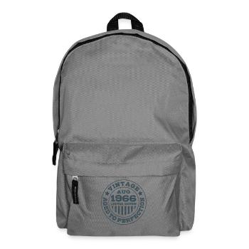 Vintage August 1966 Limited Edition Circle - Backpack - elephant grey - Front