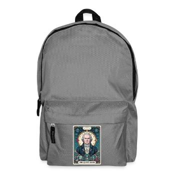 John Quincy Adams Tarot Card - Backpack - elephant grey - Front