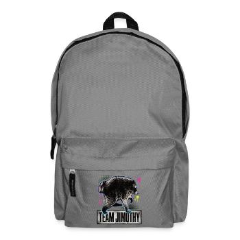 Jimothy Viraler Waschbär Lustiges Team Jimothy - Rucksack - Mittelgrau - Vorne