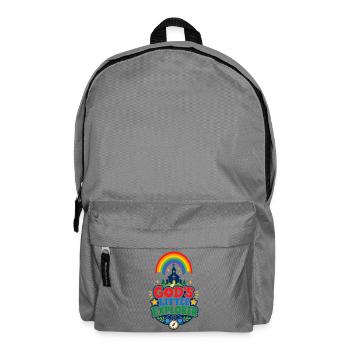 Gottes Kleiner Entdecker - Rucksack - Mittelgrau - Vorne