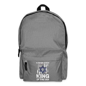 Reine casher King Of The USA Flag Star - Sac à dos - gris éléphant - Devant