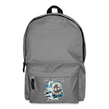 Japanmakak Papa - Rucksack - Mittelgrau - Vorne