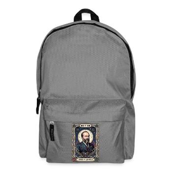 James A Tarotkarte - Rucksack - Mittelgrau - Vorne
