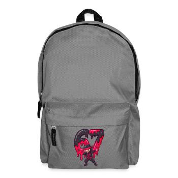 Drip Ninja 67 Neon Drops - Backpack - elephant grey - Front