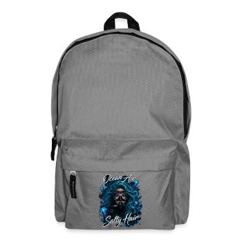 Ocean Air Salty Hair Tauchen Meer Quallen - Rucksack - Mittelgrau - Vorne