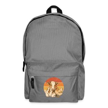 Cow And Chicken - Rucksack - Mittelgrau - Vorne