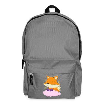 Fuchs Wolken - Rucksack - Mittelgrau - Vorne