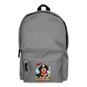 Bernedoodle - Rucksack - Mittelgrau - Vorne